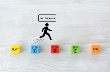 積み上げ式のオリジナルカリキュラム